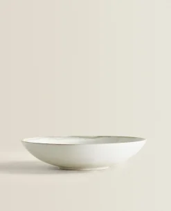 ZARA Home Stoneware Soup Plate