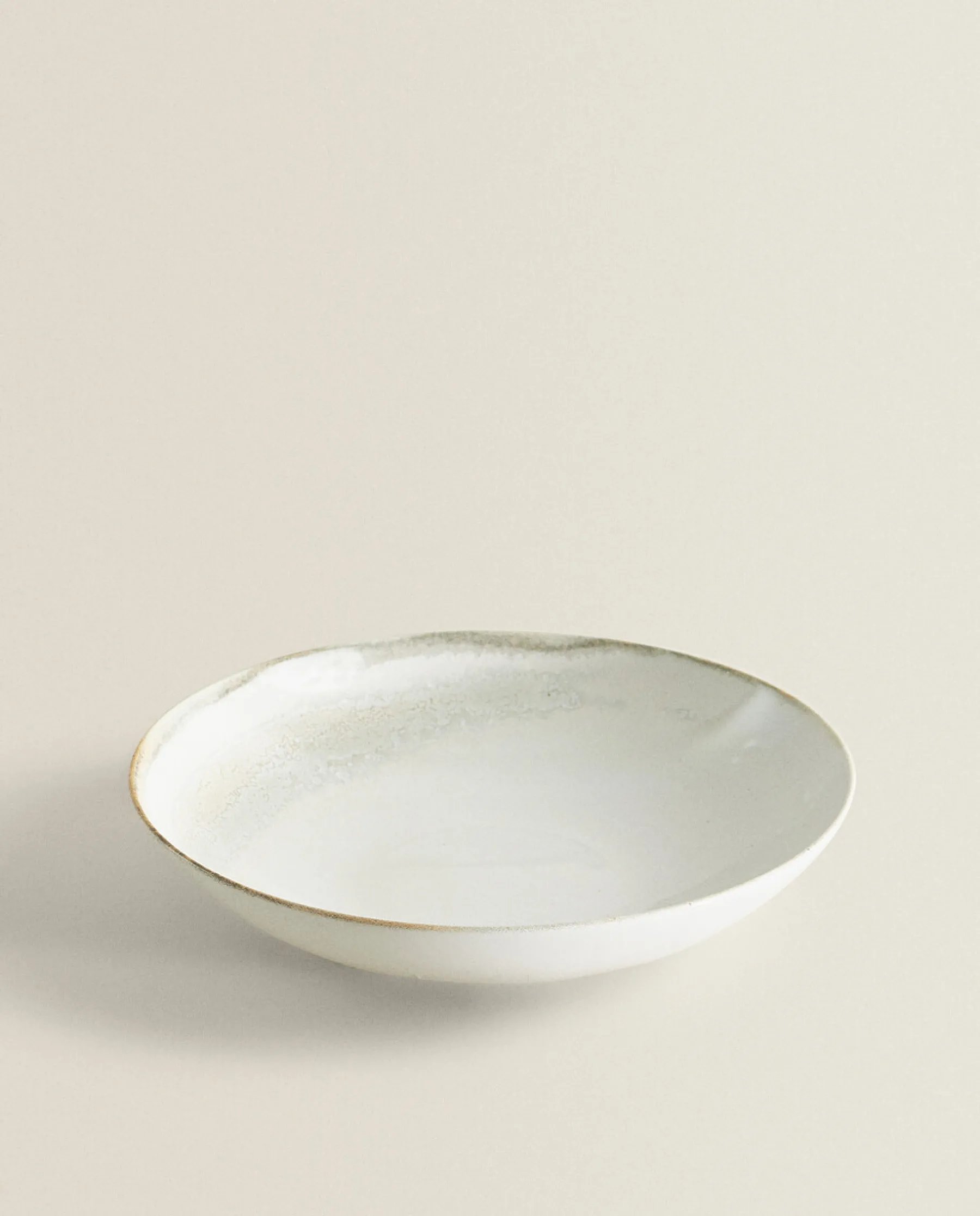 ZARA Home Stoneware Soup Plate