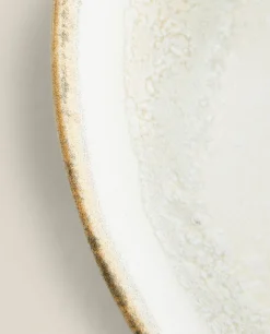ZARA Home Stoneware Soup Plate