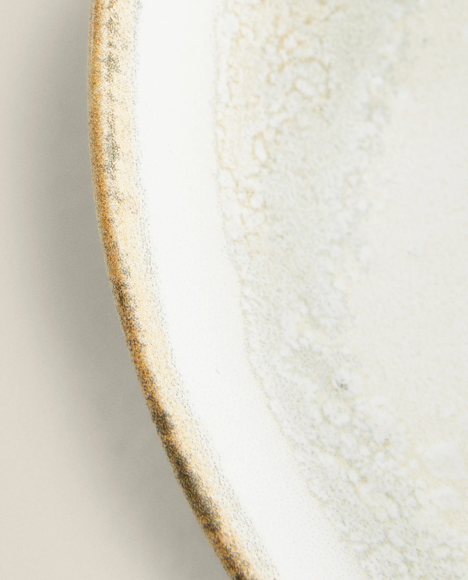 ZARA Home Stoneware Soup Plate