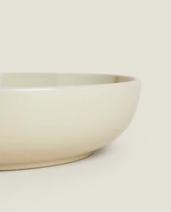 ZARA Home Stoneware Soup Plate