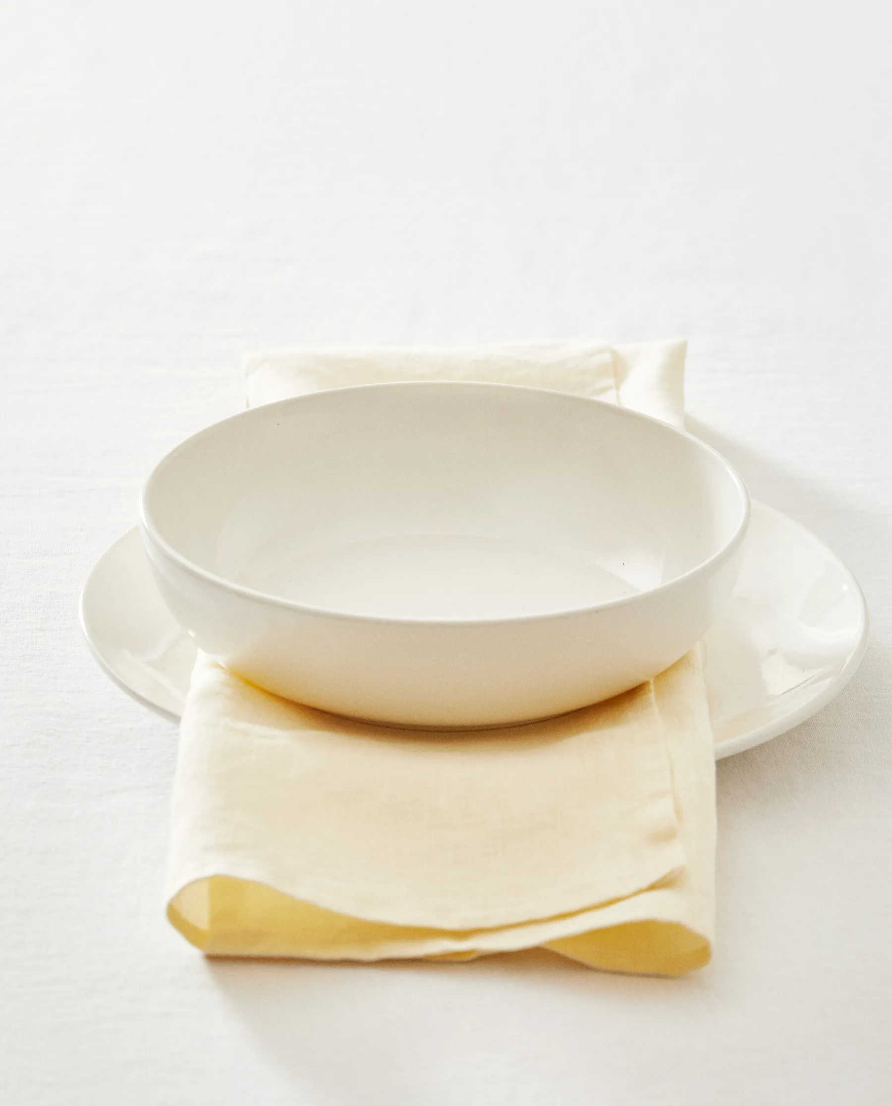 ZARA Home Stoneware Soup Plate