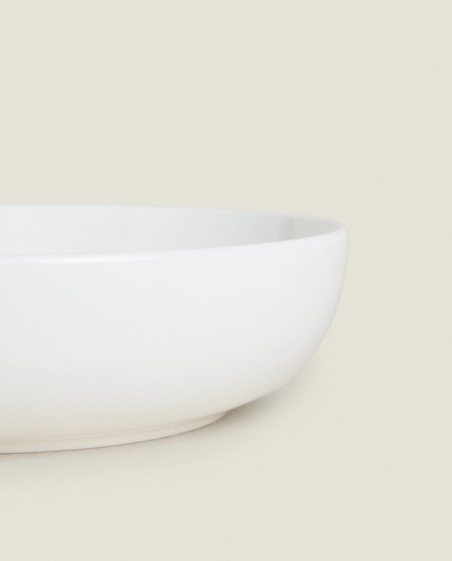 ZARA Home Stoneware Soup Plate