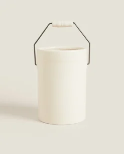 ZARA Home Stoneware Utensil Holder