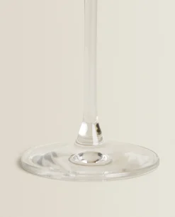 ZARA Home Straight Crystalline Sparkling Wine Flute