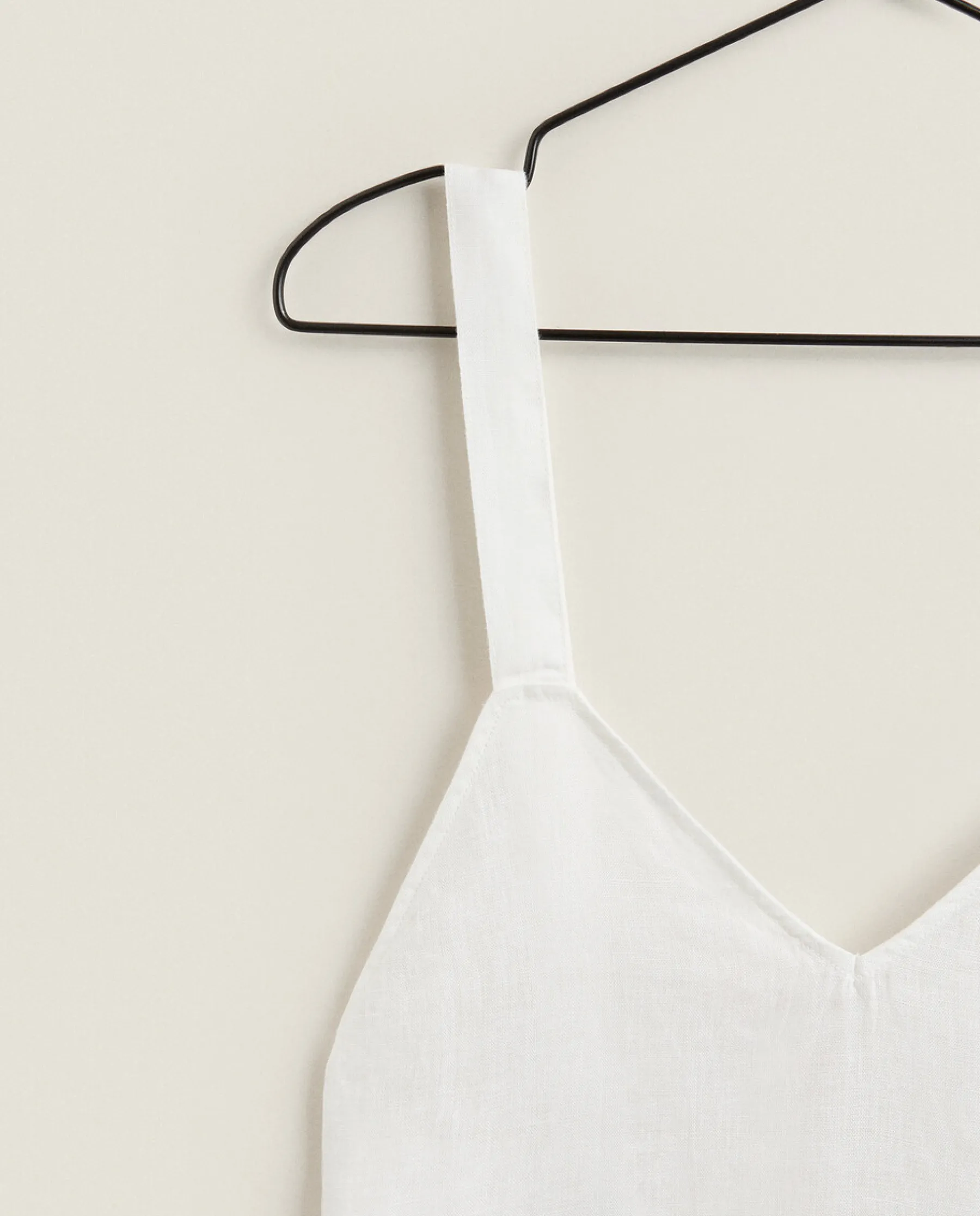 ZARA Home Strappy Linen Nightgown