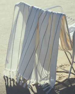 ZARA Home Striped Beach Towel
