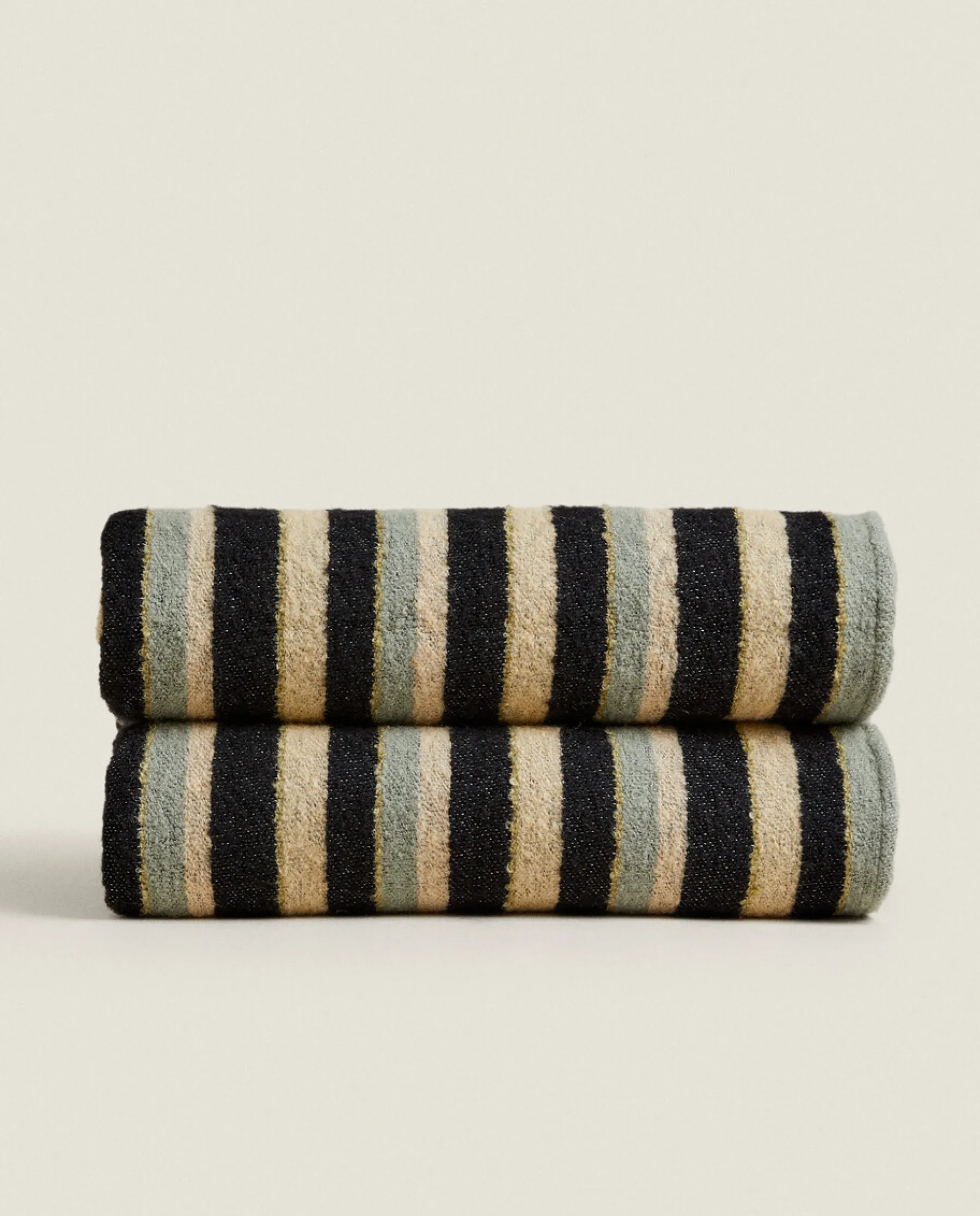 ZARA Home Striped Blanket