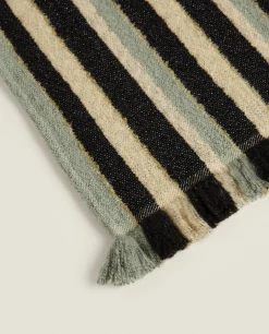 ZARA Home Striped Blanket