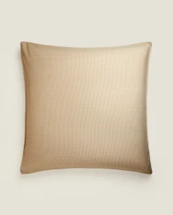 ZARA Home Striped Cotton Pillowcase