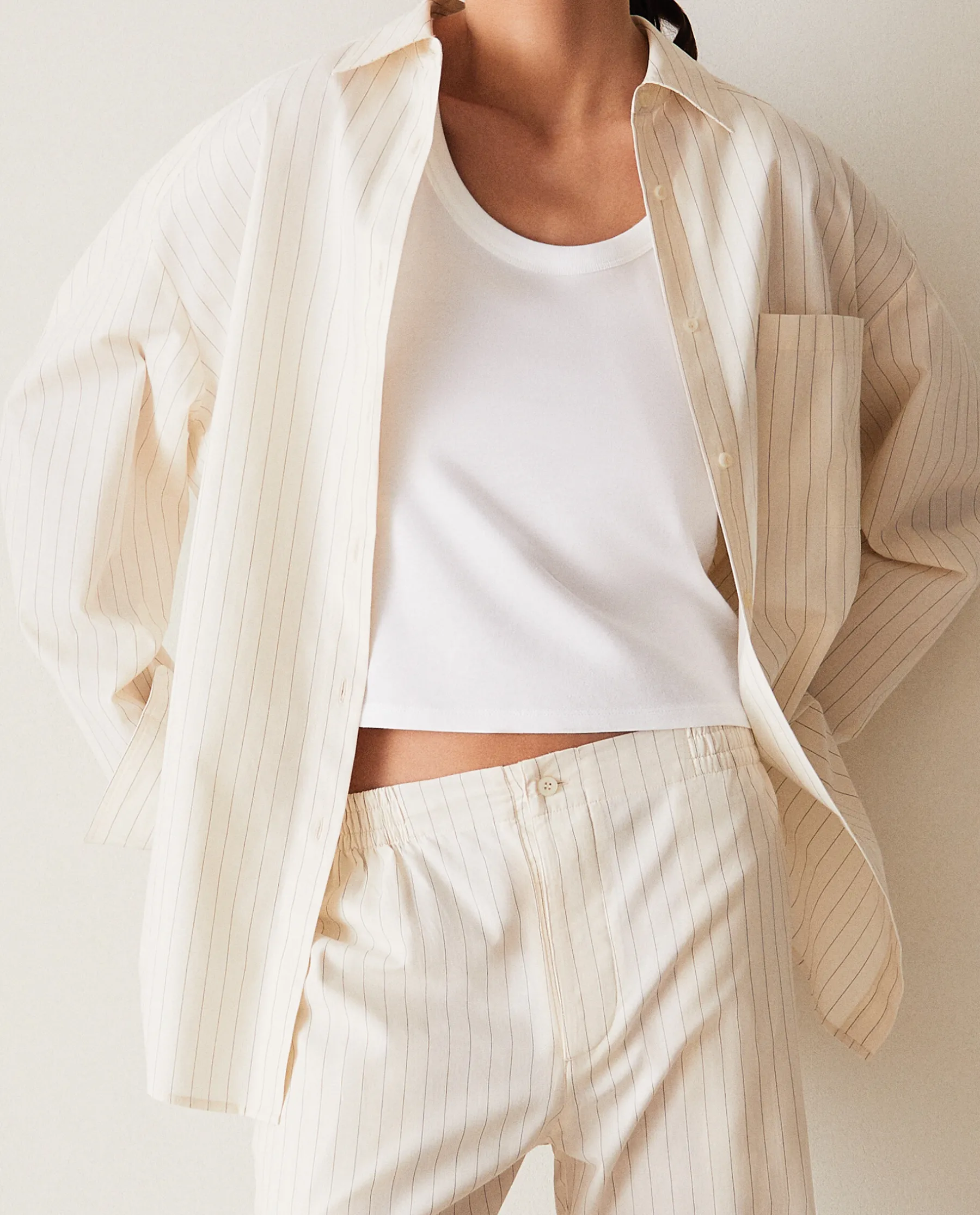 ZARA Home Striped Cotton Shirt
