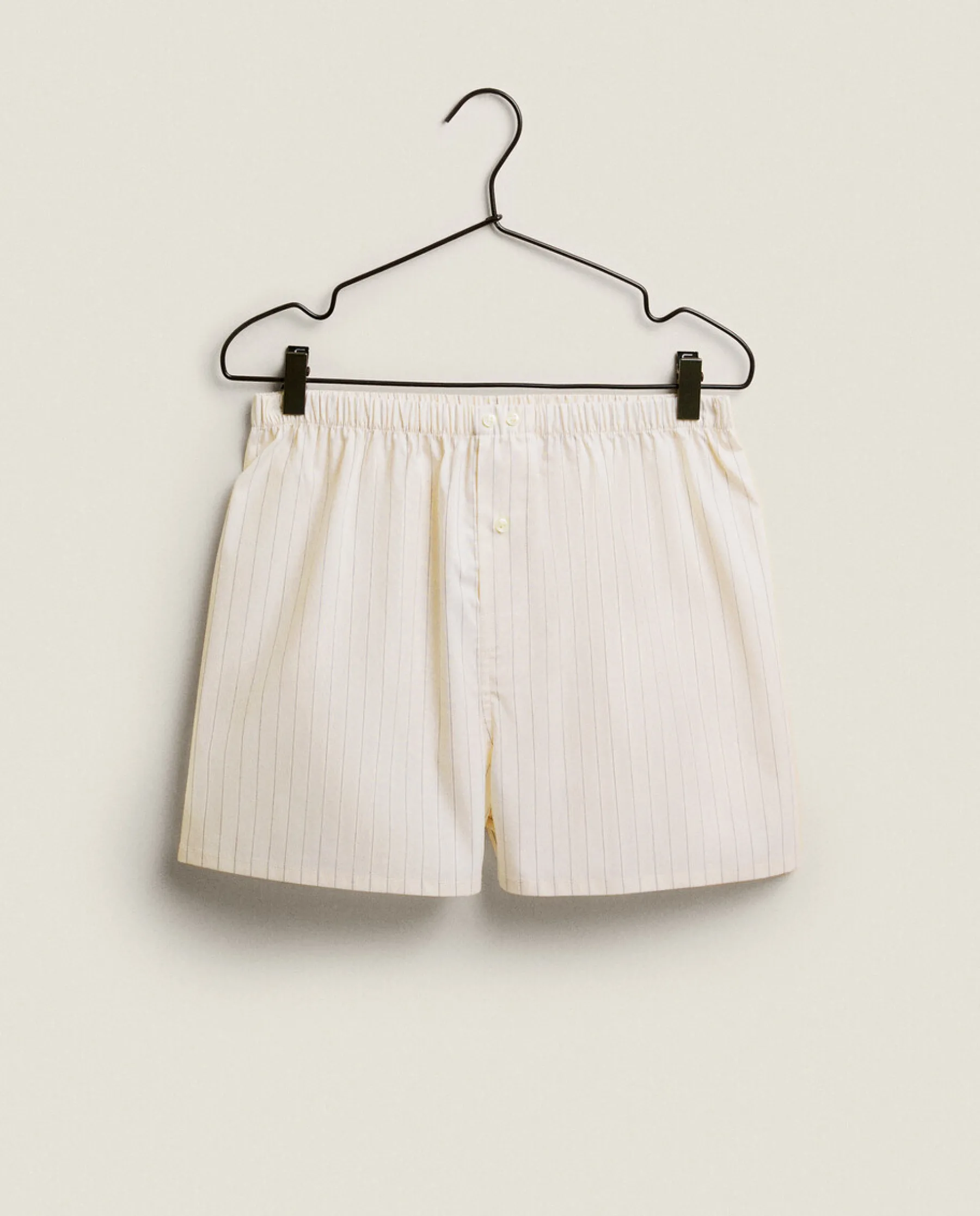 ZARA Home Striped Cotton Shorts