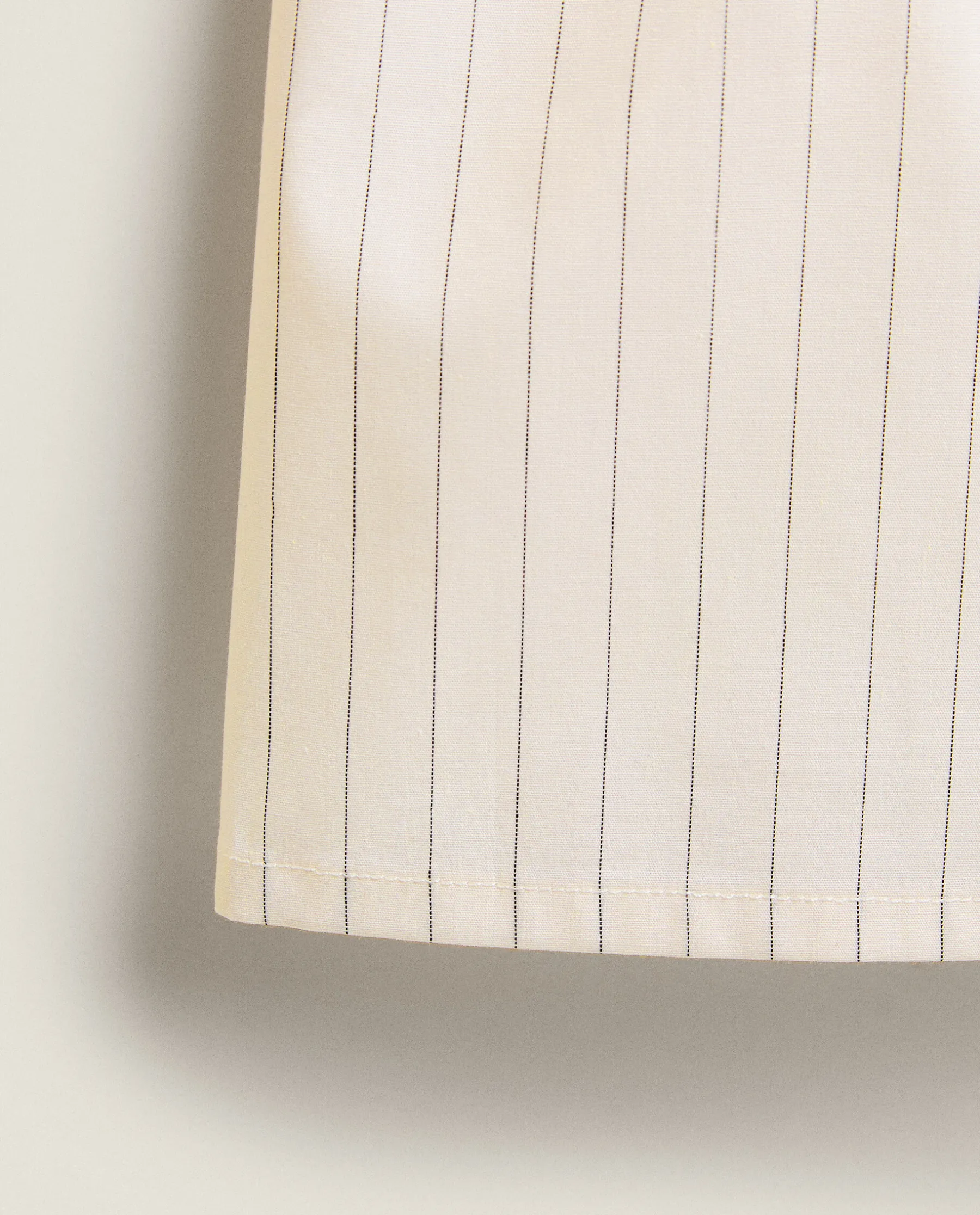 ZARA Home Striped Cotton Shorts