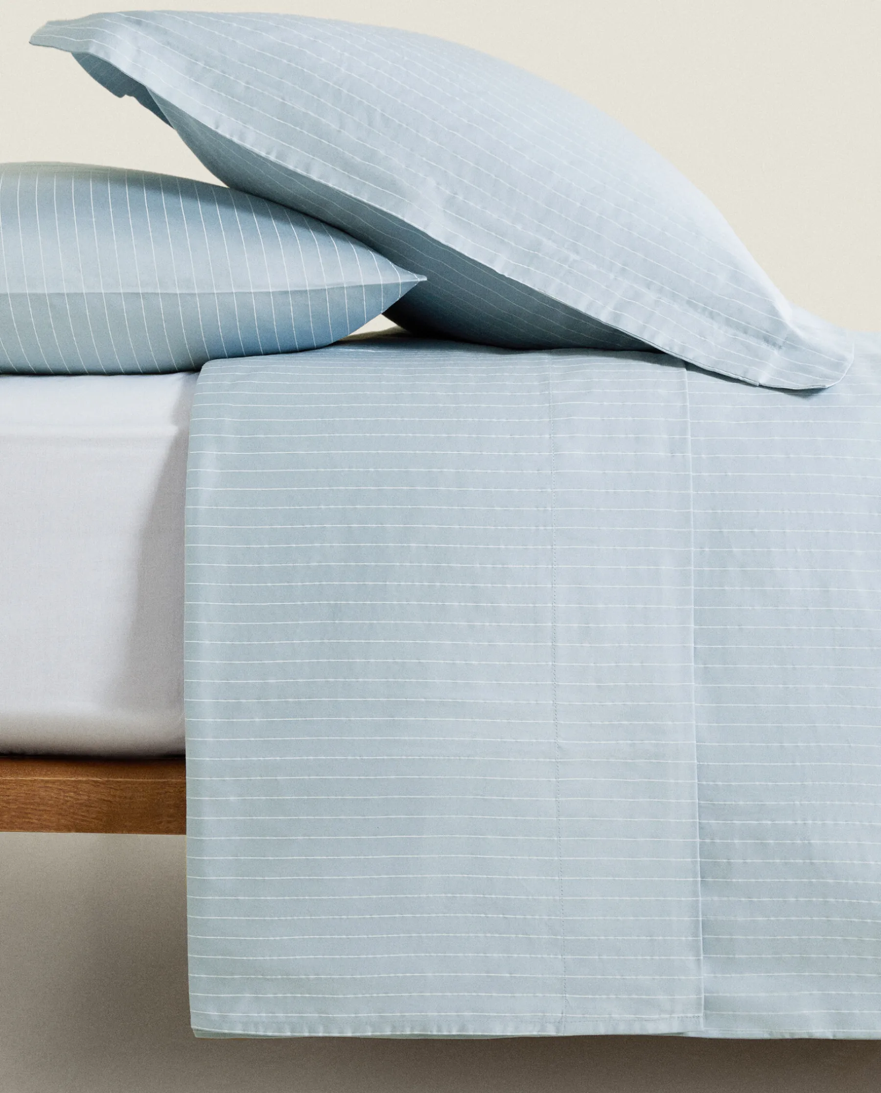 ZARA Home Striped Duvet Cover