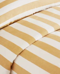 ZARA Home Striped Duvet Cover