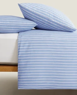 ZARA Home Striped Duvet Cover