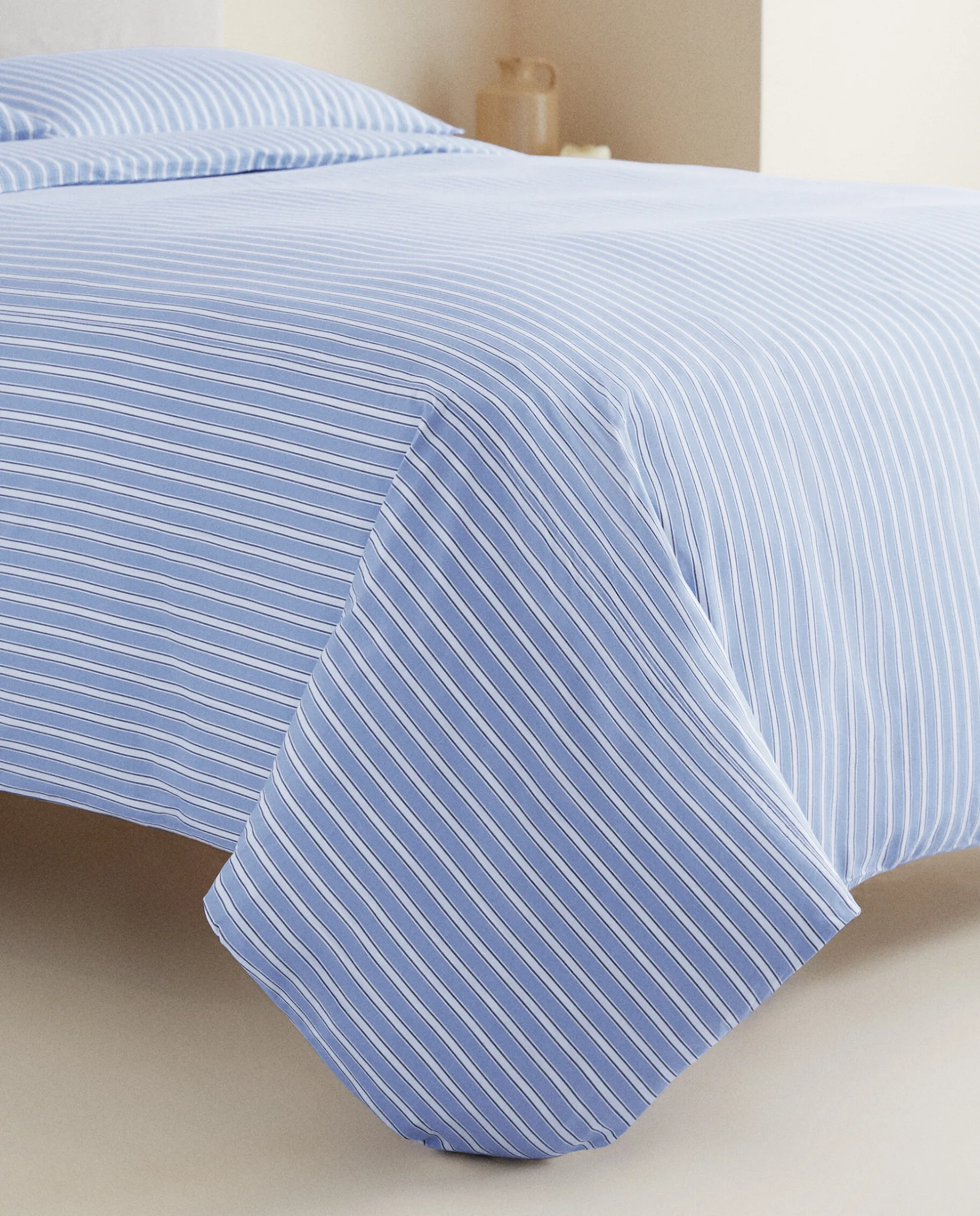 ZARA Home Striped Duvet Cover