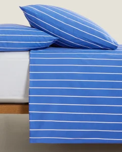 ZARA Home Striped Duvet Cover