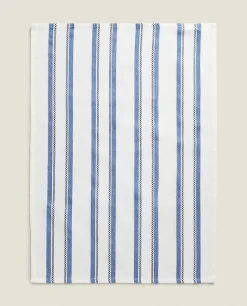 ZARA Home Striped Dyed Thread Kitchen Towel (Set Of 2)