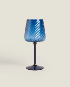 ZARA Home Striped Glass