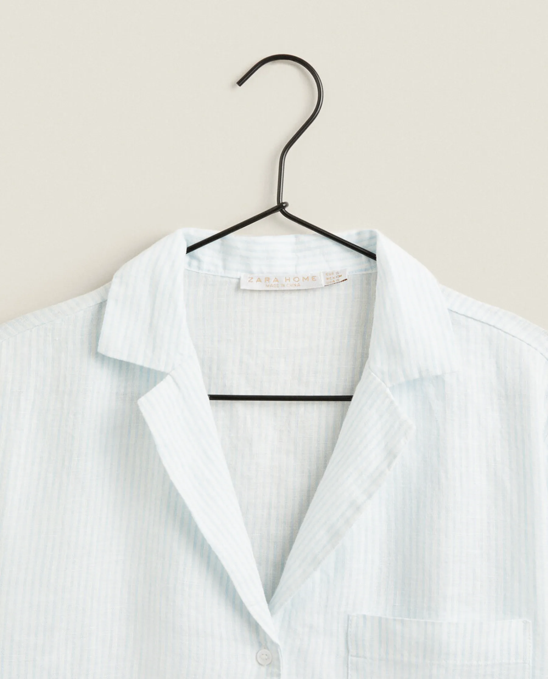 ZARA Home Striped Linen Shirt