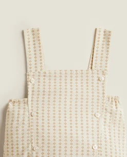 ZARA Home Striped Overalls