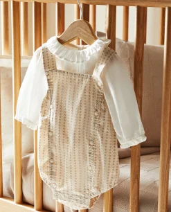 ZARA Home Striped Overalls