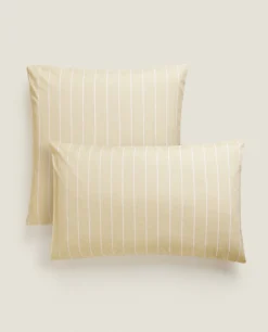 ZARA Home Striped Pillowcase