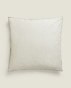 ZARA Home Striped Seersucker Pillowcase