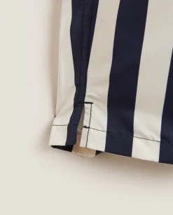ZARA Home Striped Swim Trunks