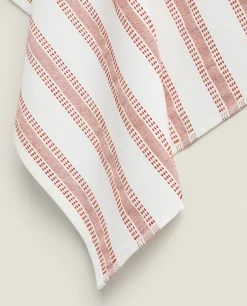 ZARA Home Striped Terrycloth Kitchen Towel