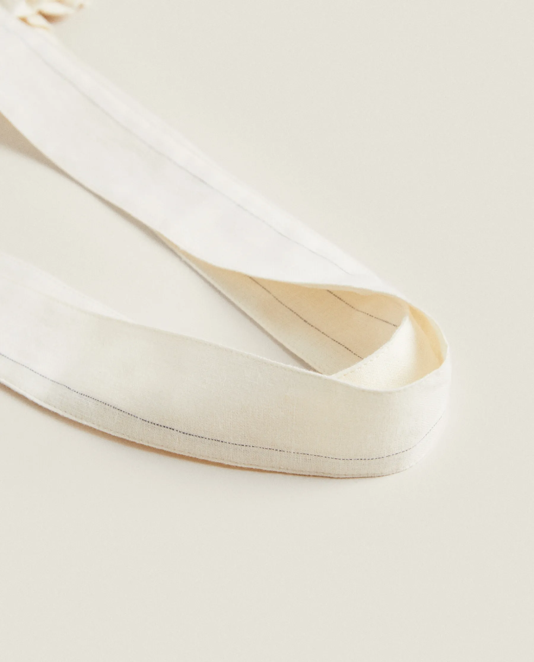 ZARA Home Striped Travel Laundry Bag