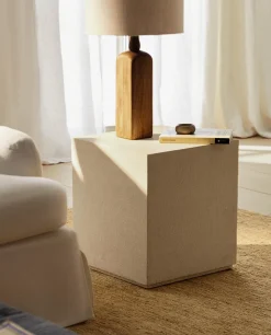 ZARA Home Table With Cement Finish