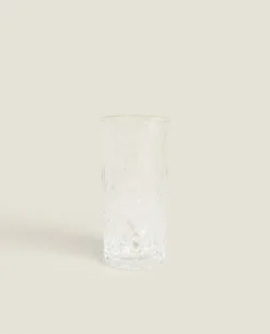ZARA Home Tall Tumbler With Raised Design