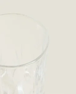 ZARA Home Tall Tumbler With Raised Design