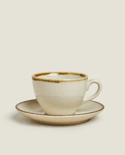 ZARA Home Teacup With Rim Detail
