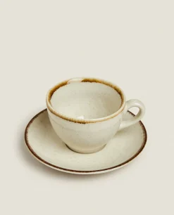 ZARA Home Teacup With Rim Detail