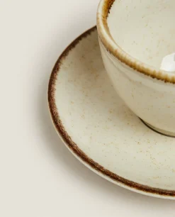 ZARA Home Teacup With Rim Detail