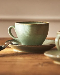 ZARA Home Teacup With Rim Detail