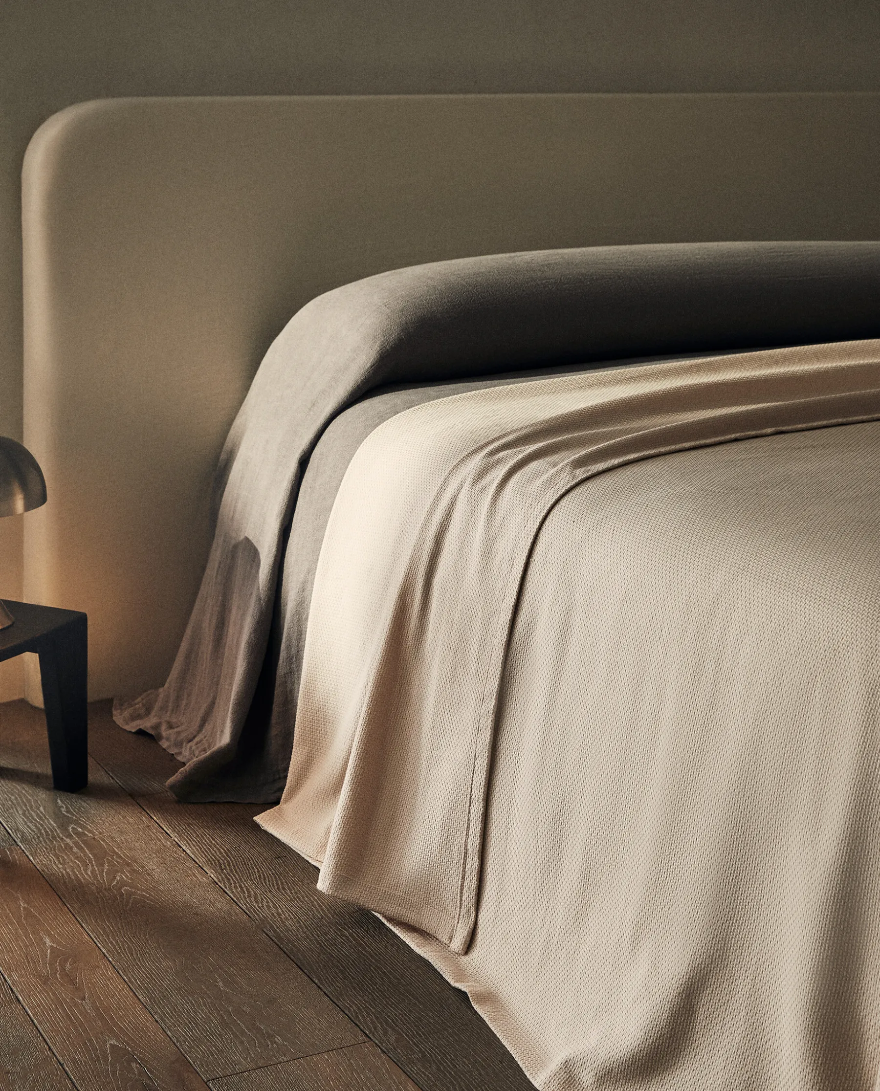 ZARA Home Textured Bedspread