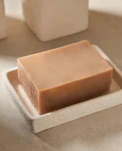 ZARA Home Textured Ceramic Soap Dish