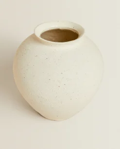 ZARA Home Textured Ceramic Vase