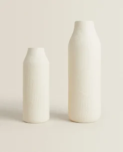ZARA Home Textured Ceramic Vase