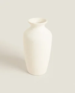 ZARA Home Textured Ceramic Vase
