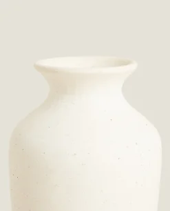 ZARA Home Textured Ceramic Vase