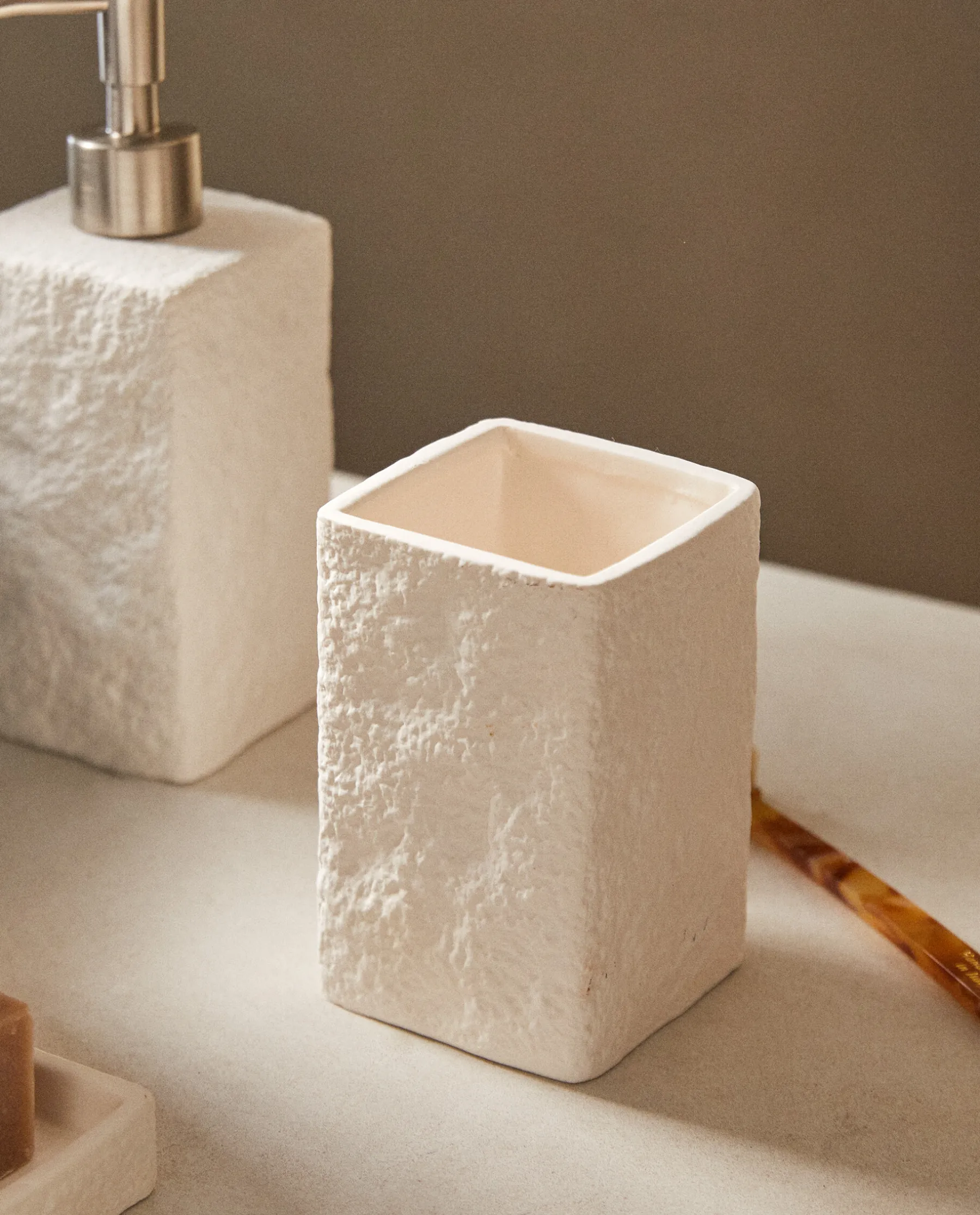 ZARA Home Textured Design Ceramic Tumbler