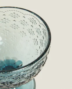 ZARA Home Textured Floral Design Ice-Cream Cup