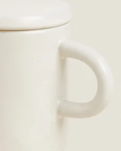 ZARA Home Textured Milk Pitcher With Lid