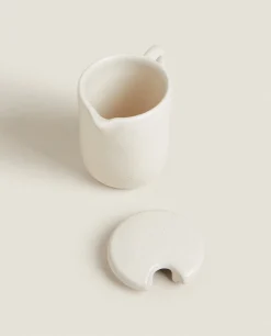 ZARA Home Textured Milk Pitcher With Lid
