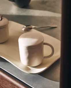 ZARA Home Textured Mug With Lid